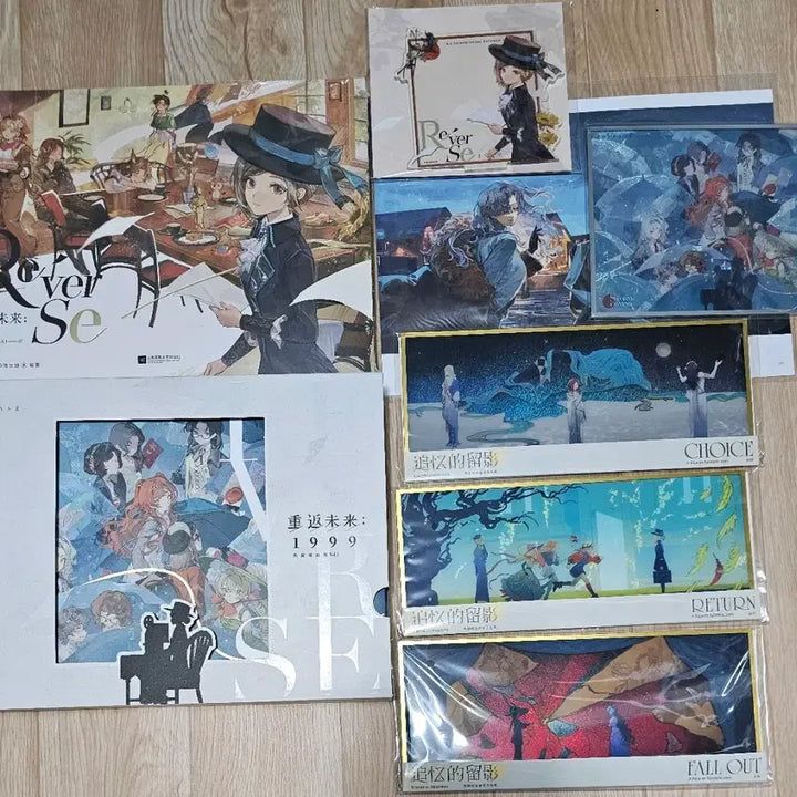 [BUNJANG] Reverse 1999 Illustration Book Set Vol.1 &amp; Vol.III Bundle / 리버스1999 일러북 Vol.1세트,Vol.III 특전 일괄판매