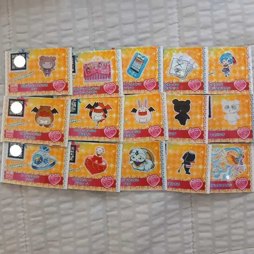 [BUNJANG] PriPara Machine Release Accessory Bundle Set (15 pcs) / 프리파라 기기배출 악세사리 15장 일괄