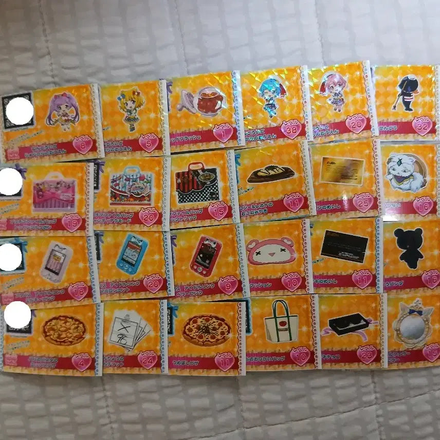 [BUNJANG] Pripara Machine Emission Accessory Bundle Set - 24 Cards / 프리파라 기기배출 악세사리 24장 일괄