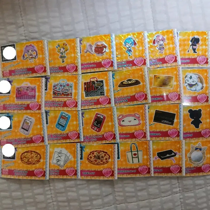 [BUNJANG] Pripara Machine Emission Accessory Bundle Set - 24 Cards / 프리파라 기기배출 악세사리 24장 일괄