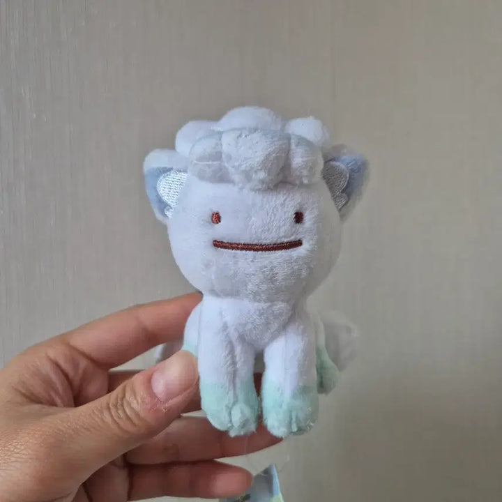 [BUNJANG] Pokemon Transform Ditto Alolan Ninetales Keyring Plush / 포켓몬스터 변신 메타몽 알로라식스테일 키링