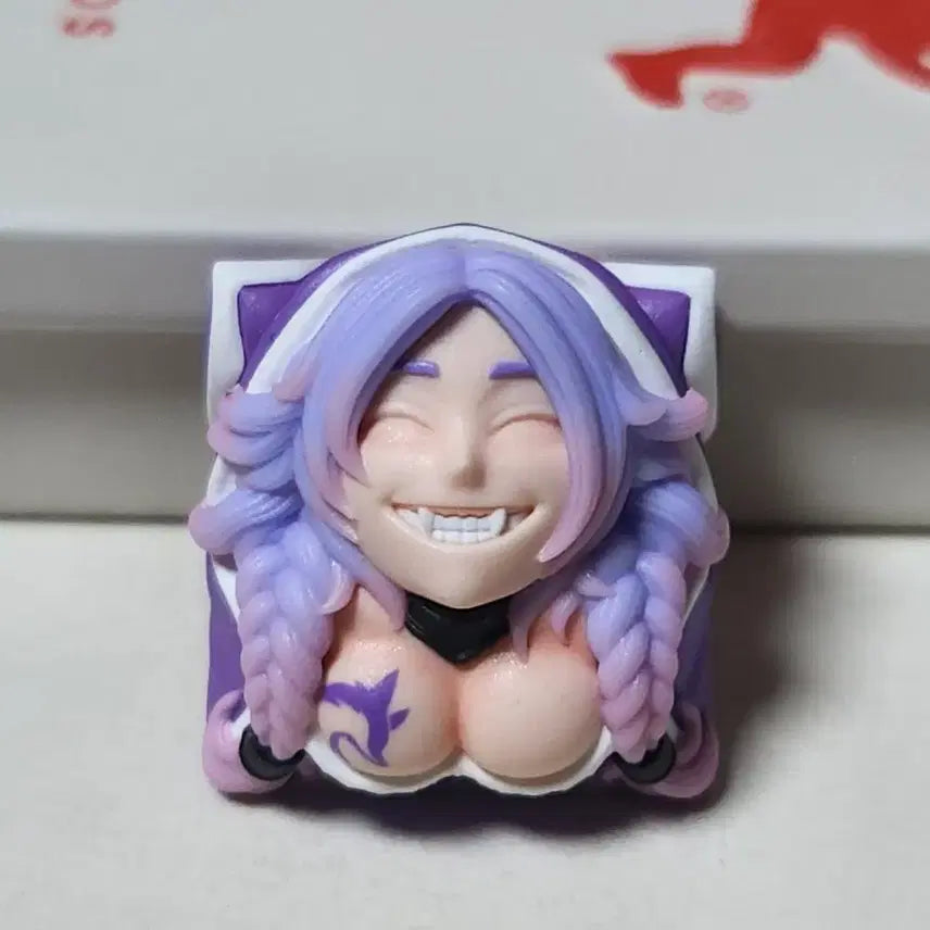 [BUNJANG] Artisan Fox Girl Keycap / Fox Girl 아티산 키캡