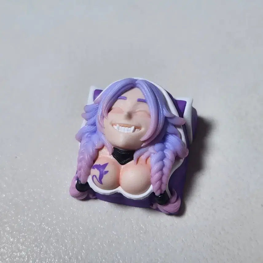 [BUNJANG] Artisan Fox Girl Keycap / Fox Girl 아티산 키캡