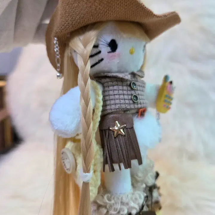 [BUNJANG] Hello Kitty Custom Long Leg Plush / 헬로키티 커스텀 롱다리키티 인형
