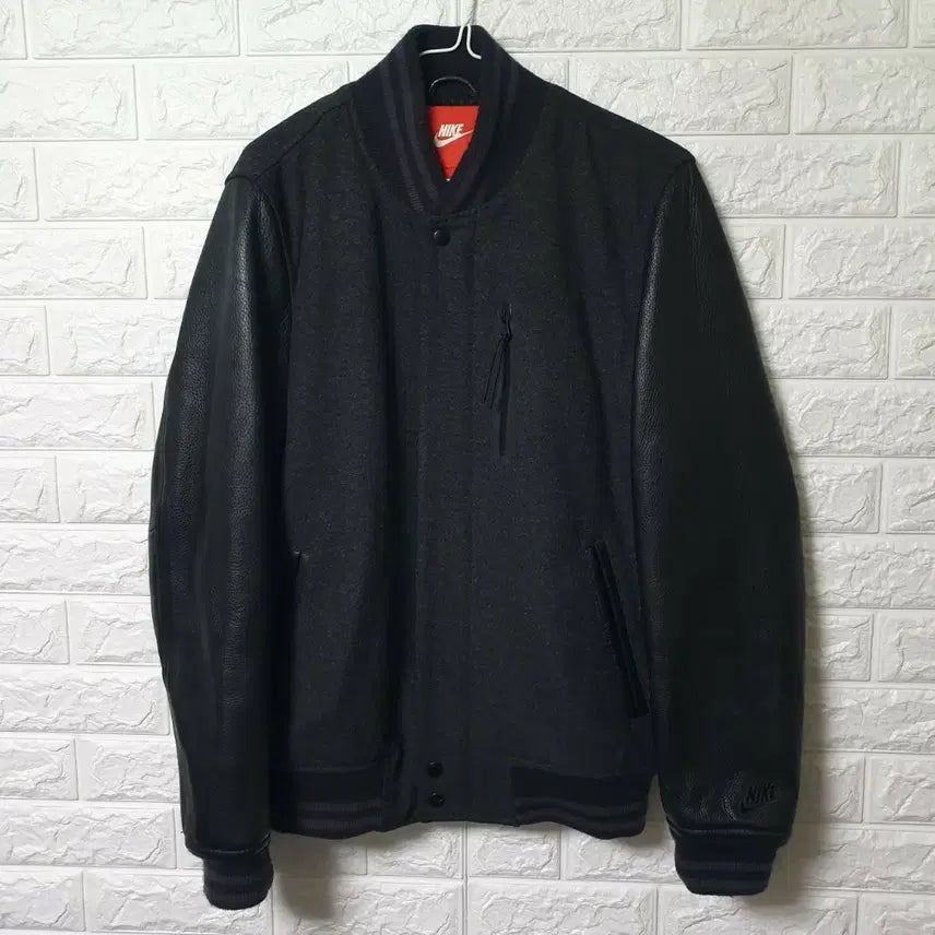 [BUNJANG] Nike Genuine Leather Varsity Jacket / 나이키 소가죽 울 바시티자켓 판매합니다