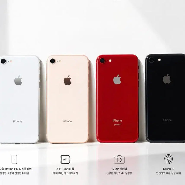 [BUNJANG] Apple iPhone 8 64GB - Silver, Gold, Red, Black / (당일방송) S급 아이폰8 64GB~256GB 실버 골드 레드 블랙