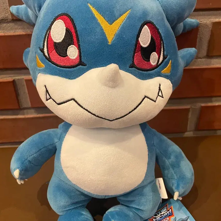 [BUNJANG] V-mon Plush Toy (Medium) / 새상품 디지몬 브이몬 인형