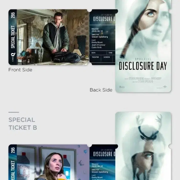 [BUNJANG] Disclosure Day Special Ticket Bundle Set / 3종)디스클로저 데이 스페셜티켓+ttt