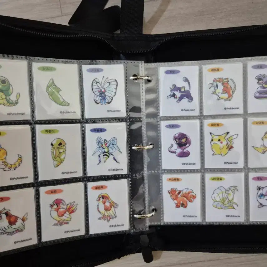[BUNJANG] Pokemon Stickers 100 Types Complete Set Mewtwo Mew Artwork / 포켓몬 띠부씰 아트웍 스페셜 99종 뮤츠제외.