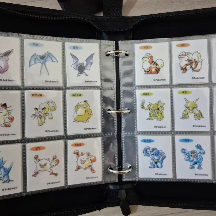 [BUNJANG] Pokemon Stickers 100 Types Complete Set Mewtwo Mew Artwork / 포켓몬 띠부씰 아트웍 스페셜 99종 뮤츠제외.