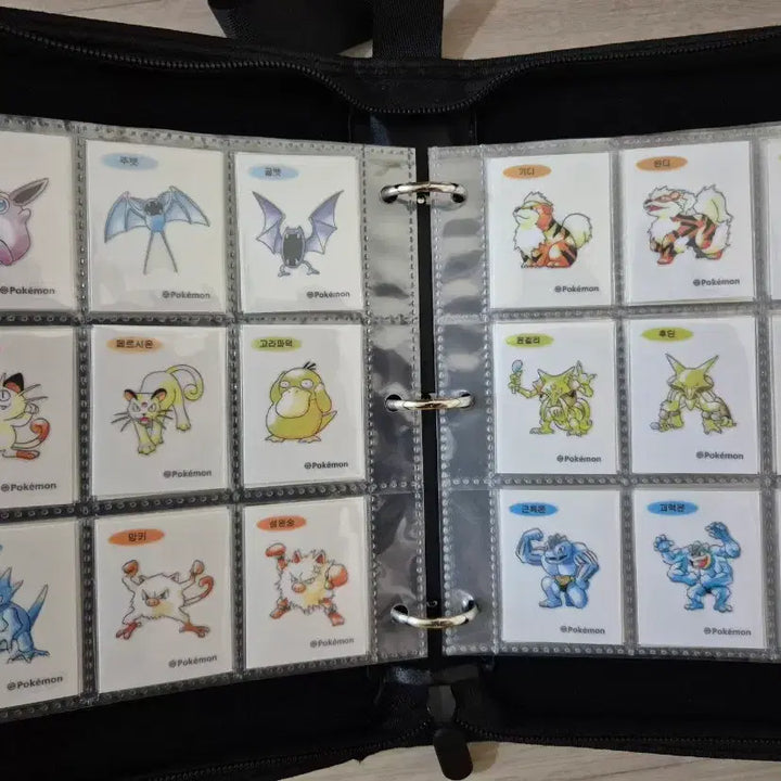 [BUNJANG] Pokemon Stickers 100 Types Complete Set Mewtwo Mew Artwork / 포켓몬 띠부씰 아트웍 스페셜 99종 뮤츠제외.
