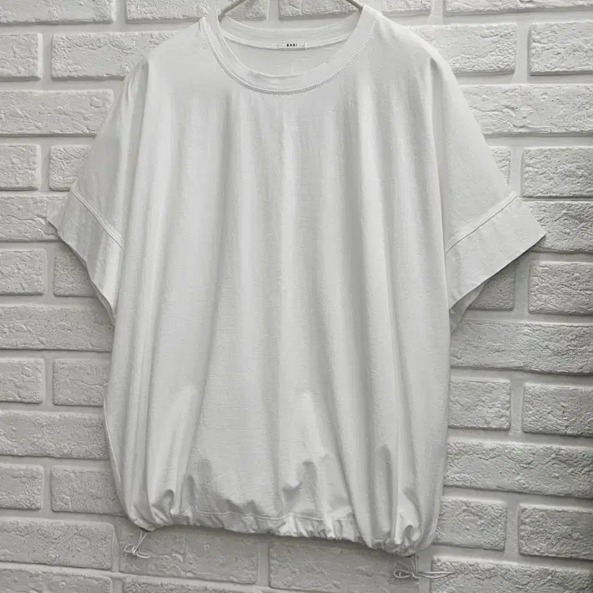 [BUNJANG] String Detail Short Sleeve T-Shirt / A4641  스트링 반팔 티셔츠