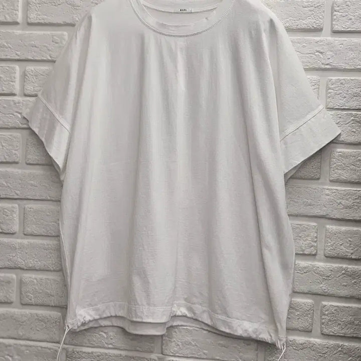 [BUNJANG] String Detail Short Sleeve T-Shirt / A4641  스트링 반팔 티셔츠