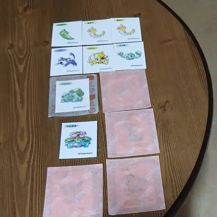 [BUNJANG] Pokemon Sticker Artwork 30th Anniversary Sticker / 포켓몬띠부씰 1개 선택 아트웍 30주년띠부씰