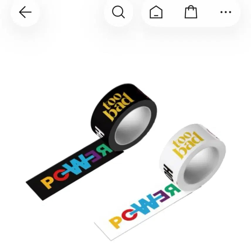 [BUNJANG] G-Dragon Womensch Masking Tape Set / 지드래곤 위버멘쉬 마스킹 테이프 세트