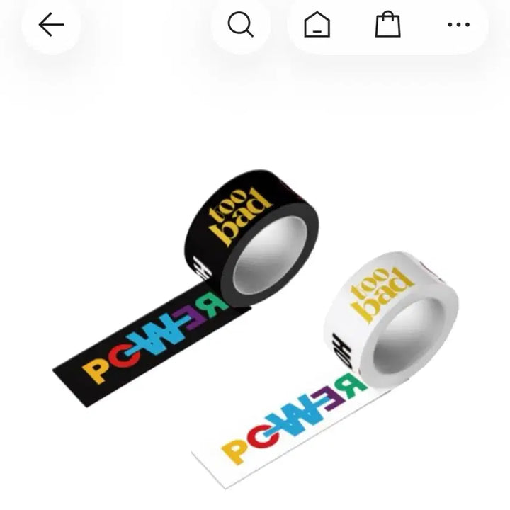 [BUNJANG] G-Dragon Womensch Masking Tape Set / 지드래곤 위버멘쉬 마스킹 테이프 세트
