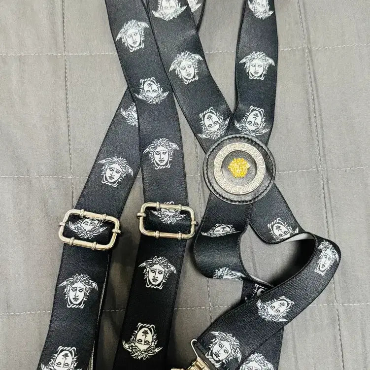 [BUNJANG] Versace Medusa Suspenders / 베르사체 서스펜더
