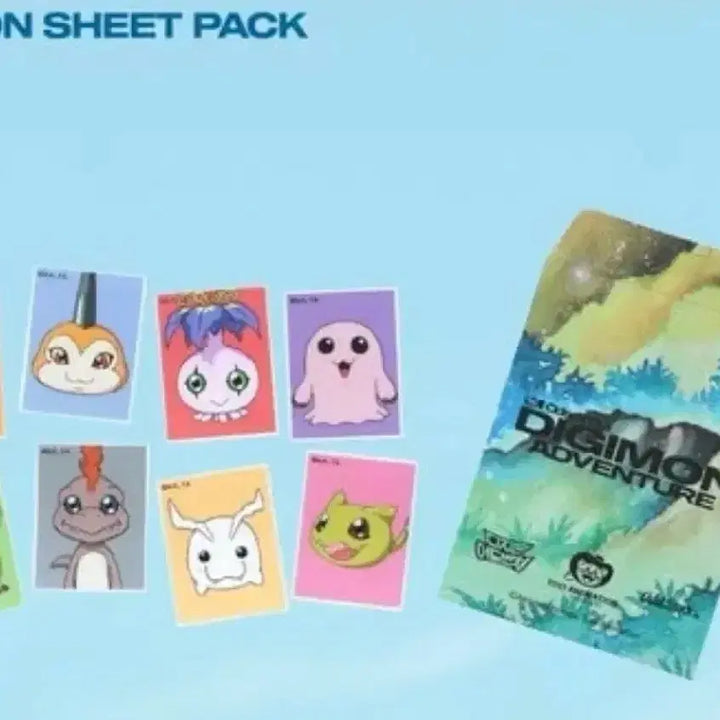 [BUNJANG] Digimon Proof Photo Set (8 types, Sealed) / 디지몬 증명사진 8종(미개봉)