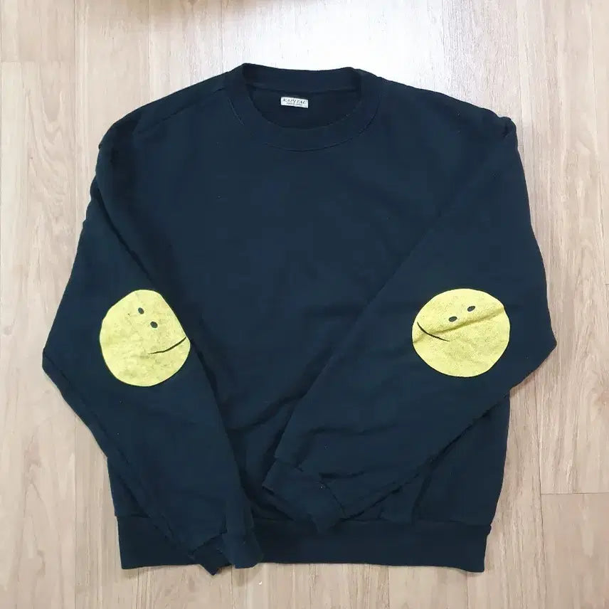 [BUNJANG] Kapital Smiley Sweatshirt Crewneck / (4)캐피탈 스마일 맨투맨 크루넥