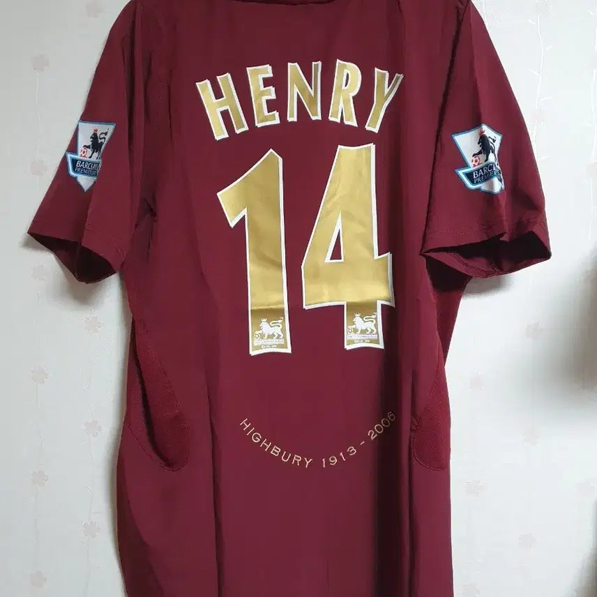 [BUNJANG] Arsenal 05/06 Thierry Henry Premier League Jersey XL / 아스날 05/06 앙리 프리미어리그 유니폼