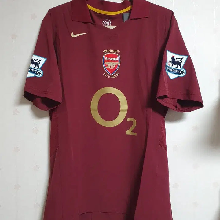 [BUNJANG] Arsenal 05/06 Thierry Henry Premier League Jersey XL / 아스날 05/06 앙리 프리미어리그 유니폼