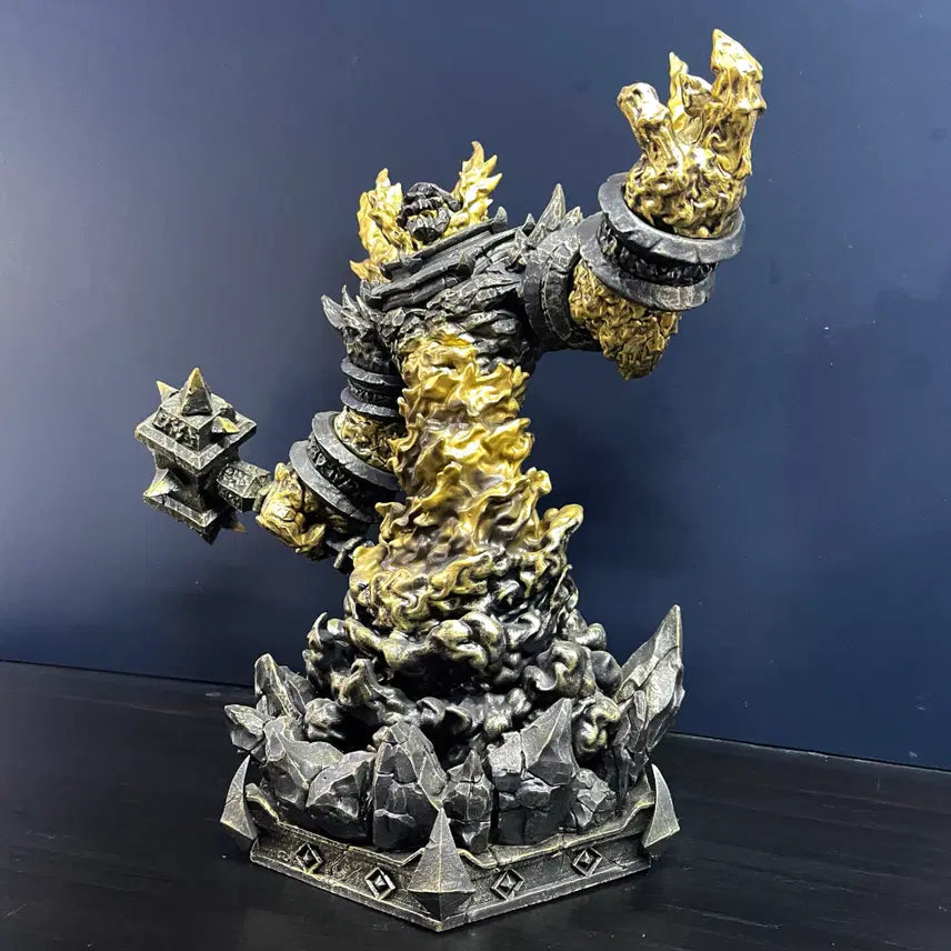 [BUNJANG] Blizzard Entertainment World of Warcraft 15th Anniversary Ragnaros Statue / 와우(WoW) 15주년 소장판 라그나로스 스태츄