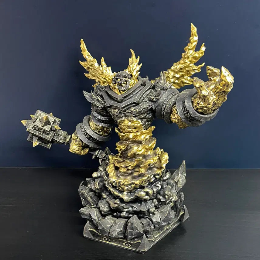 [BUNJANG] Blizzard Entertainment World of Warcraft 15th Anniversary Ragnaros Statue / 와우(WoW) 15주년 소장판 라그나로스 스태츄