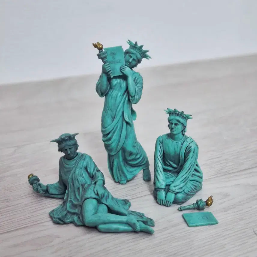 [BUNJANG] Statue of Liberty Gacha Set (3 Types) / 자유의 여신상 가챠 3종 세트