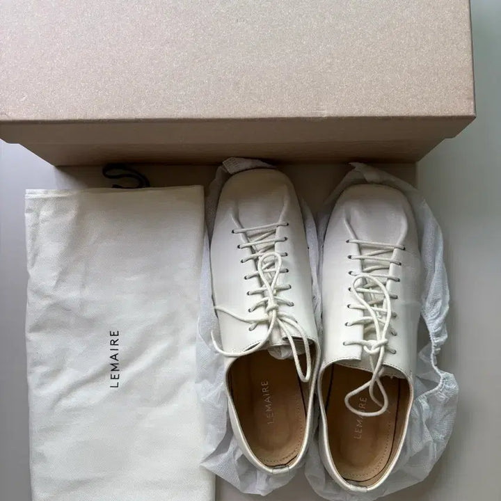 [BUNJANG] Lemaire Derby Shoes White Size 37 / [37] LEMAIRE 르메르 더비 화이트 235