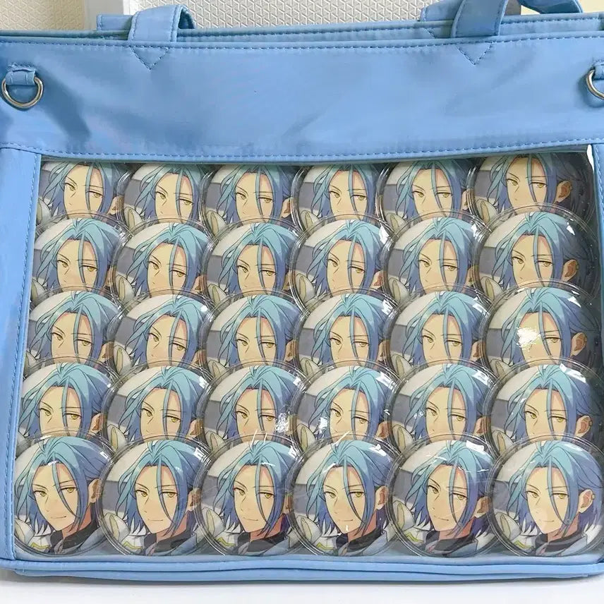 [BUNJANG] Ensemble Stars! HiMERU Ita Bag with 30 Can Badges / [급처] 앙스타 히메루 HiMERU 이타백