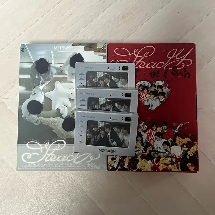 [BUNJANG] NCT WISH Psyche &amp; I LOVE WISH Open Album Bundle Set (QR Card) / 엔시티 위시 스테디 개봉앨범 프시케 아이러브위시 큐알