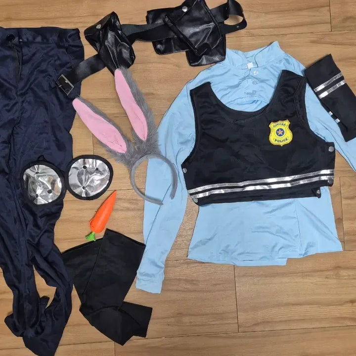 [BUNJANG] Zootopia Judy Costume Set / 주토피아 주디 코스프레 세트
