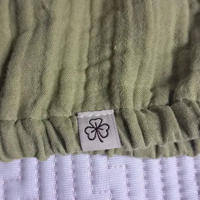 [BUNJANG] Malgeumbok Bali Top Olive Cotton / 맑음복 발리탑 올리브색상