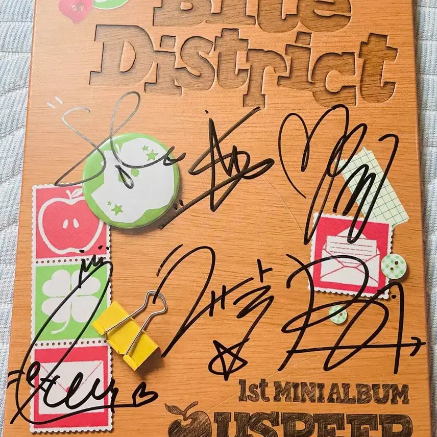 [BUNJANG] USPEER Mini 1st Album Signed / 유스피어 USPEER 미니 1집 친필싸인 앨범 비매