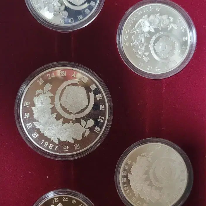[BUNJANG] 1988 Seoul Olympics Commemorative Coin Set (2oz Sterling Silver) / 88 서울 올림픽 기념주화 세트(순은2온스)
