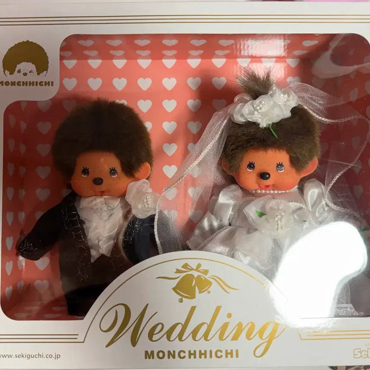 [BUNJANG] 30th Anniversary Wedding Monchhichi Doll New / 30주년 웨딩몬치치 새상품 21