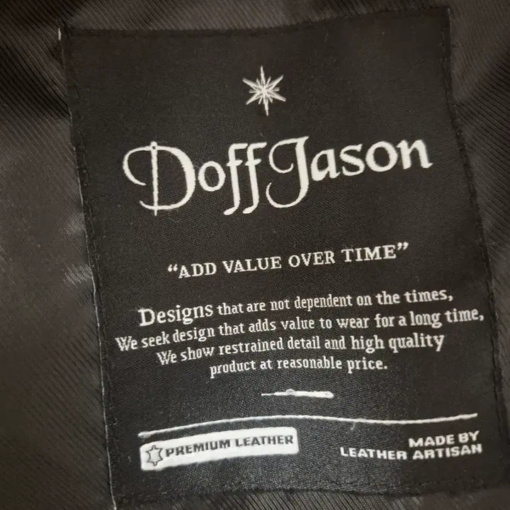 [BUNJANG] Dope Jason Lambskin Leather Jacket XL / 도프제이슨 램스킨 가죽자켓 xl