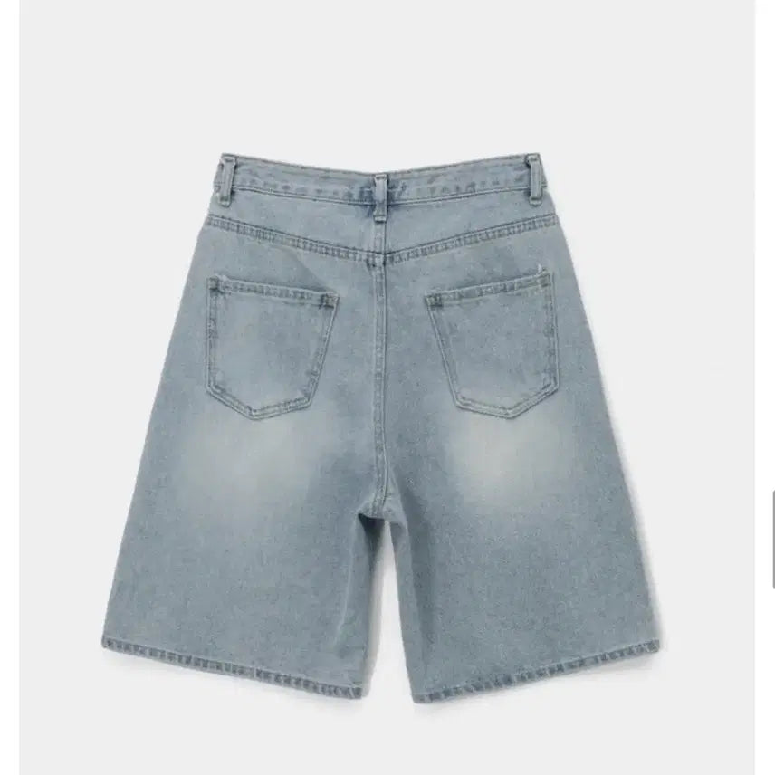 [BUNJANG] Black Up Ronmax Bermuda Denim Pants Light Blue S Size / 블랙업 론맥스 버뮤다 데님팬츠 연청 s사이즈