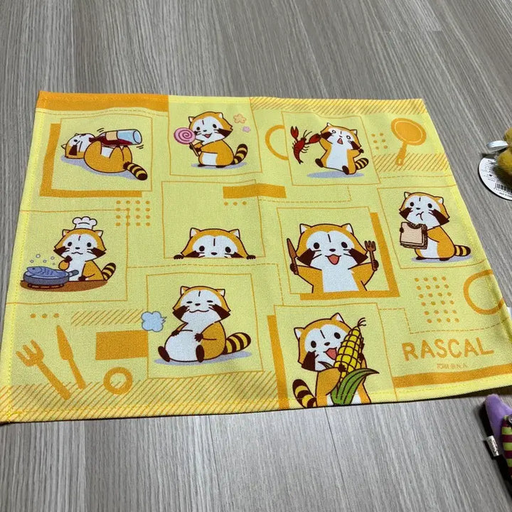 [BUNJANG] Rascal Raccoon Fabric Figure Bundle Set / 라스칼 굿즈 너구리 패브릭 피규어 일괄 일본