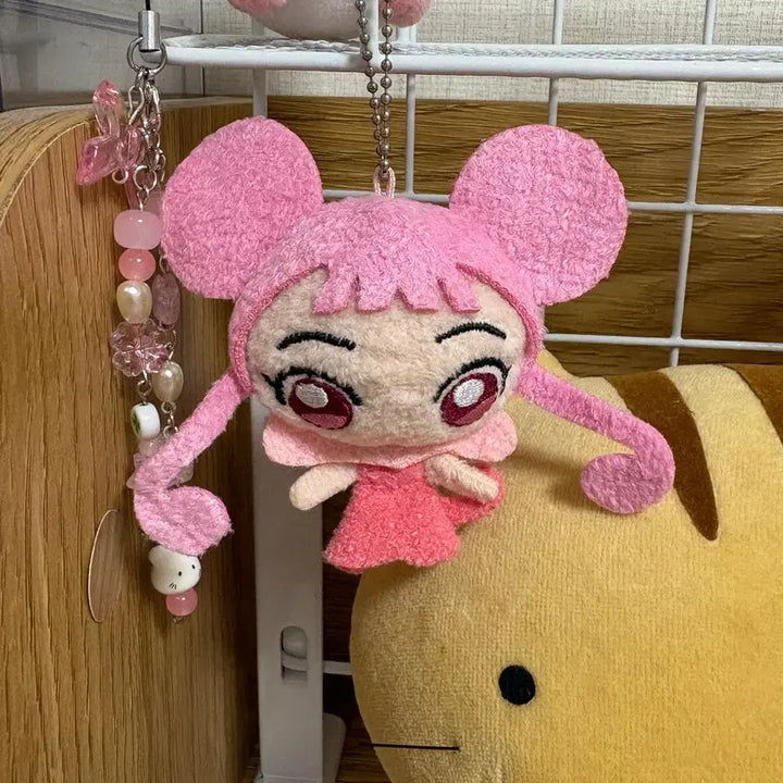 [BUNJANG] Magical Doremi Dodo Mascot Badge Keychain / 꼬마마법사레미 마스코트 도도 뱃지 키링
