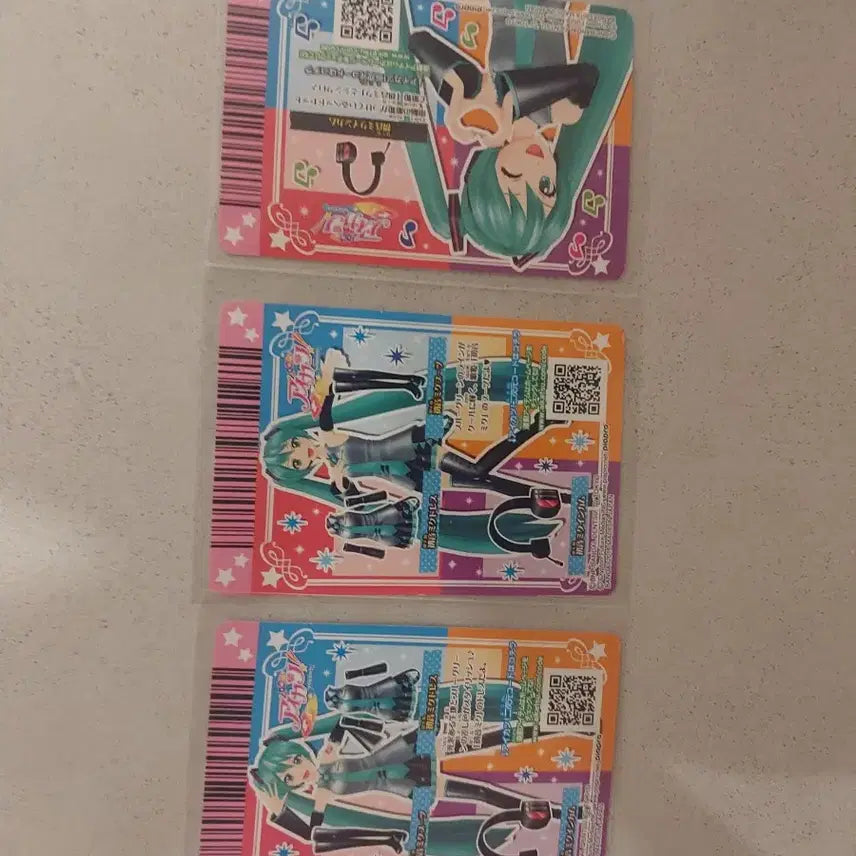 [BUNJANG] Aikatsu! x IAMSTA Miku Collaboration Card / 아이카츠 아이엠스타 미쿠 콜라보 카드