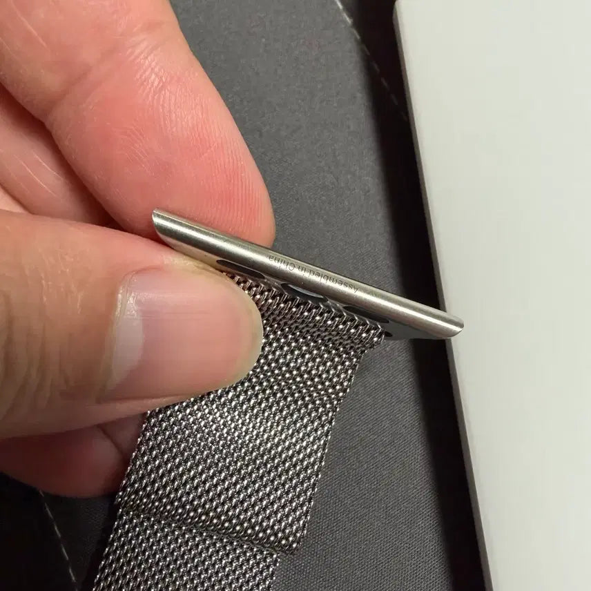 [BUNJANG] Apple Watch Milanese Loop 45mm Silver / 애플워치 밀레니즈 루프 45mm 실버