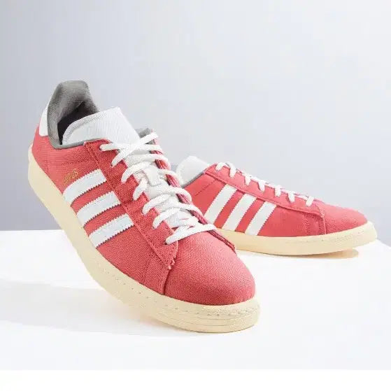 [BUNJANG] Adidas Campus 80s Red Sneakers / >>새상품/내용필독<< 아디다스 캠퍼스 80s 운동화 레드 270 팜