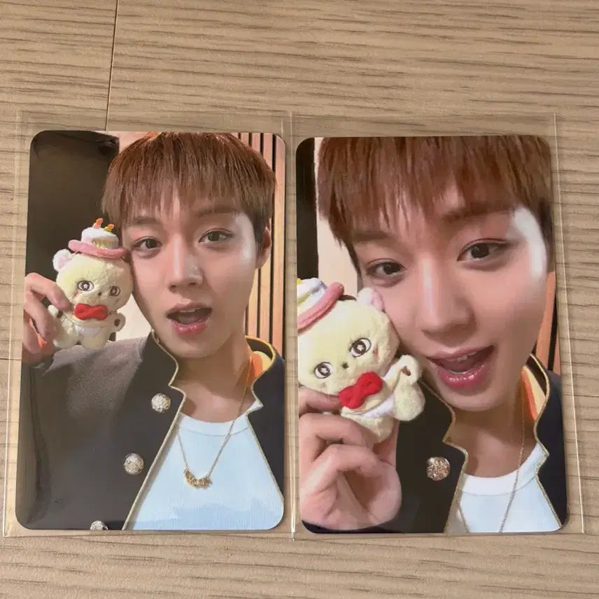 [BUNJANG] Park Jihoon "So-Sim-i" Photocard Bundle Set / 박지훈 소심이 5만원 이상 포토카드 2종 일괄 판매