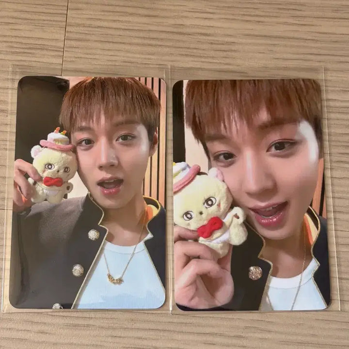 [BUNJANG] Park Jihoon "So-Sim-i" Photocard Bundle Set / 박지훈 소심이 5만원 이상 포토카드 2종 일괄 판매