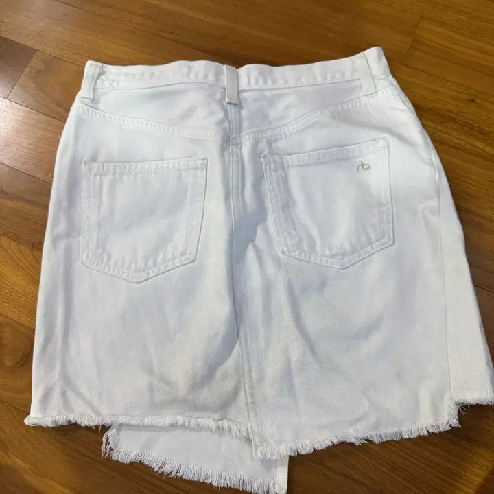 [BUNJANG] rag &amp; bone White Mini Skirt / 랙앤본(rag&amp;bone) 화이트 스커트 (정품)