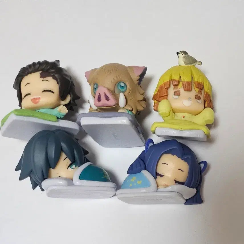 [BUNJANG] Demon Slayer Onemutan Bundle Tanjiro, Giyu, Zenitsu Figure Set / 귀멸의 칼날 나비저택 어스 오네무탄 일괄 기유 젠이츠 탄지로 귀칼 피규어