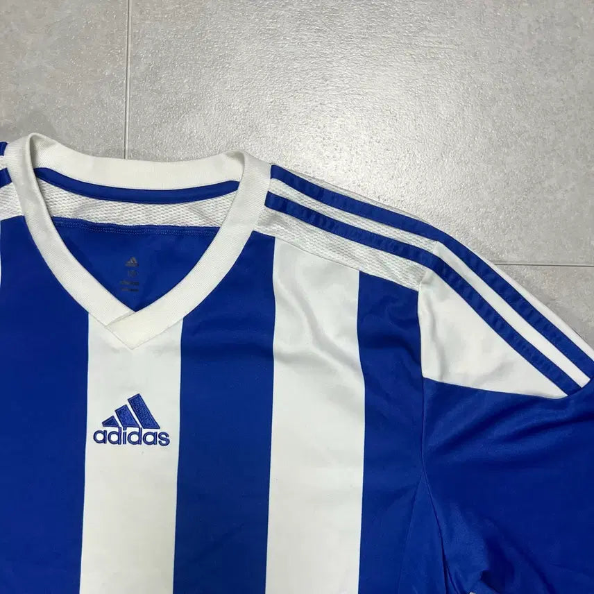 [BUNJANG] Adidas Functional Sporty Football Jersey Short Sleeve XL / [XL] 아디다스 기능성 스포티 축구 져지 반팔