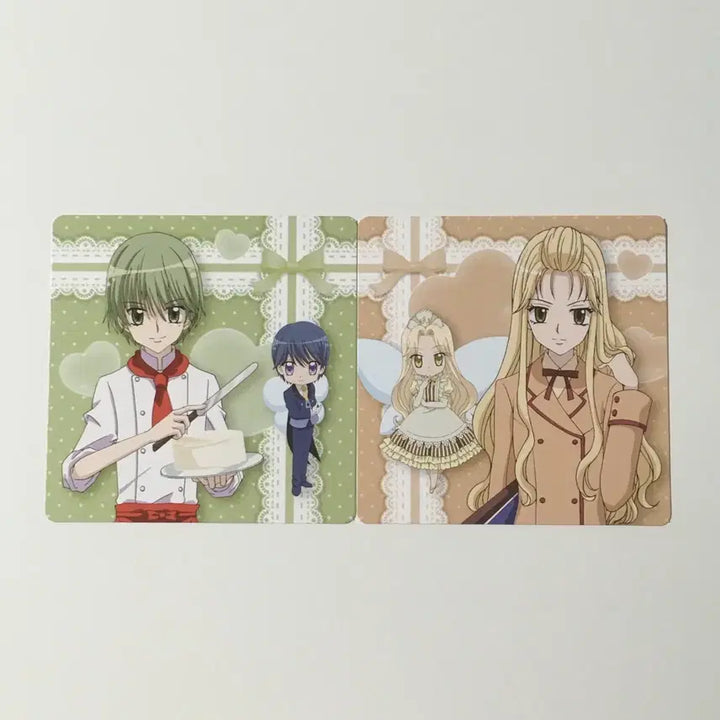 [BUNJANG] Yumeiro Patissiere Rosine &amp; Mari Coaster Bundle Set / 2종 일괄) 꿈빛파티시엘 팝업 로진 마리 코스터 특전
