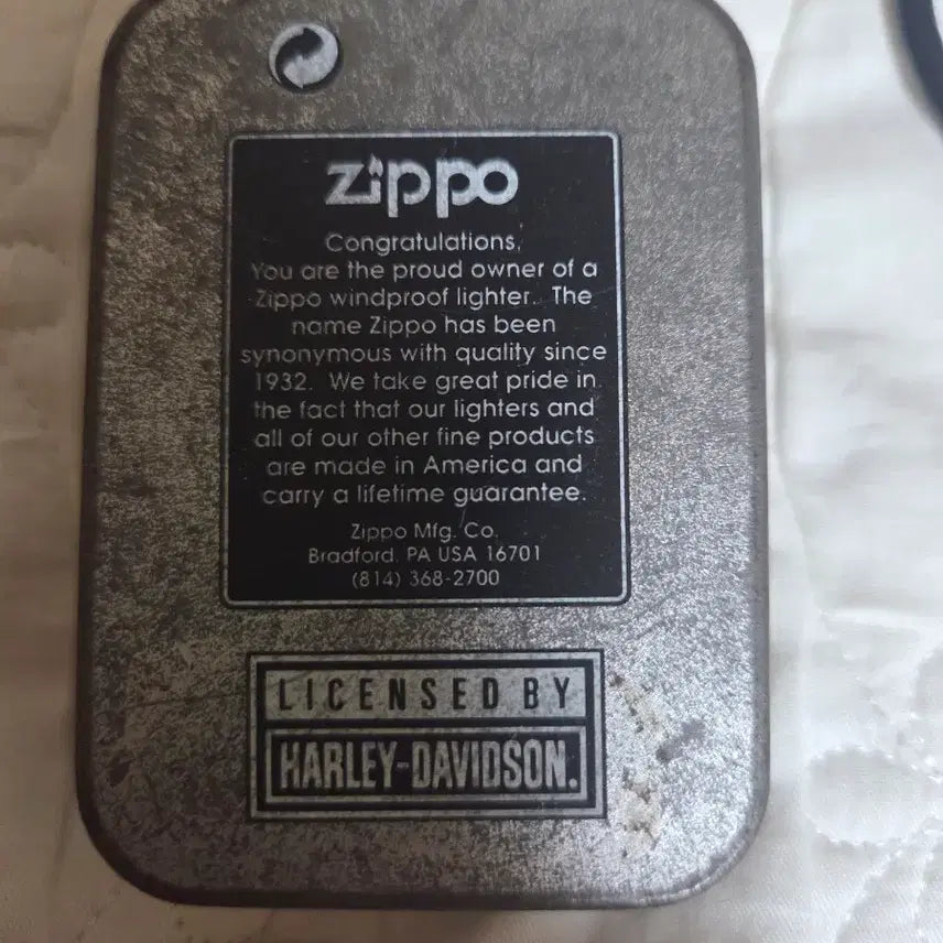[BUNJANG] Zippo 65th Anniversary Edition Lighter / 65주년 기념 에디션 지포 라이터 정품